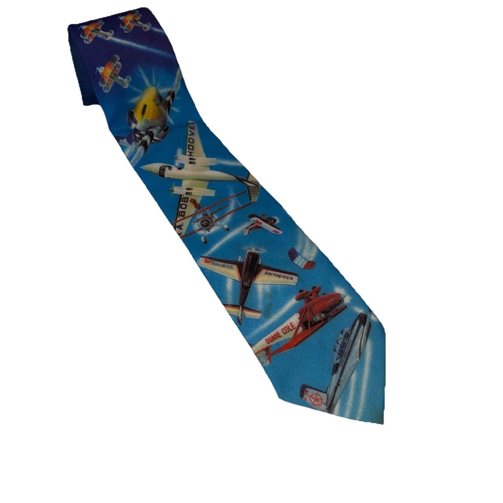 RALPH‎ MARLIN Vintage TIE~Gift Of Wings~58" x 3 3/4"~PRE-OWNED 1999